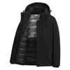 Men's Fur Faux Fur Winter Jackets Men Coats Waterproof Parkas Cotton Padded Oversize 6XL 7XL 8XL Plus Size Thicken Warm Windbreak Hooded Overcoat 231109