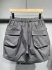 Męskie szorty Man's Fashion krótki ładunek Summer Męski odzież uliczna swobodny pockage cienki krótkie spodnie Wysokiej jakości ubrania w całości mecz