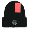 Chapéus cachecóis conjuntos gorro/tampas de caveira cem chapéus de malha de designer ins popular chapéu de inverno canadá clássico carta impressão de ganso malha