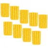 Party Decoration 20 PCS Simulated Corn the Cob Fake DIY Crafts Supply Artificial Home Phone Shell Ornament Harts Child Tillbehör