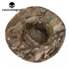 Велосипедные кепки Маски Emersongear Тактическая шляпа Boonie Солнцезащитная защитная шапка для головы Головные уборы Страйкбол Охота Спорт на открытом воздухе Пеший туризм Рыбалка Восхождение Нейлон 231101