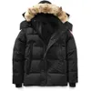 Haute qualité hommes doudoune manteau d'oie pardessus vêtements mode style hiver Parka tailleahmd.