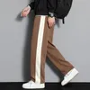 Pantalons de survêtement pour hommes Pantalons de jogging élastiques Pantalons de rue Survêtement Joggeurs pleine longueur Vêtements de sport décontractés Pantalon décontracté Hip Hop Pantalon décontracté avec cordon de serrage Pantalon en mélange de coton 5XL