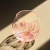 Wine Glasses Cherry Blossom Cup Tumbler Glass Home Office Simple Small Fresh Lovely