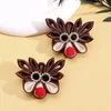 Hair Accessories Oaoleer 2Pcs Christmas Elk Tree Hairpin With Rhinestone For Baby Girl Animals Hairclip Hairgrips Kids