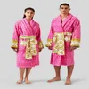 mulheres roupão de banho sleep robe unissex homem algodão sleepwear noite robe roupão de alta qualidade marca designer robe respirável elegr oito cores M-3XL2