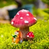 Garden Decorations Simulation Mushroom Sculpture Ornaments Outdoor Courtyard Animal Statue Lawn Kindergarten Layout Landscape