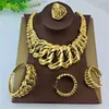 Stud EMMA Jewellery Luxury Necklace Jewelry Sets For Women Dubai Gold Color African Arabic Wedding Bridal Collection 231109