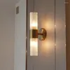 Настенные светильники в скандинавском стиле, современный минималистичный и роскошный стеклянный металлический светодиодный светильник для кабинета, спальни, столовой, гостиной или коридора