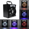 MS132BT Mini Portable Wireless Bluetooth Square Speaker Support FM Radio LED Shinning TFMicro SD Card Music Spelar DHL FedEx2964006