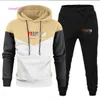 Designer Mens Womens Tracksuit Fashion Sweatsuit Two Piece Set Letter Print Lång ärm Hoodie Hip Hop Sweatpants Byxor Streetwear Male Female 2st Jogging Suit