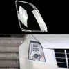 Strålkastare täckningslins glasskal strålkastare transparent lampskärmsfall för cadillac cts-v coupe 2008 2008 2012 2012 2012 2013