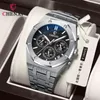 Wristwatches Chenxi 948 Chronograph Date Business Top Luxury Brand Quartz Watch Men Stains Stains Steel Waterproof Wristwatch Relogio Maschulino 231109