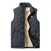 Men's Down Parkas Ultrasound Vest Plush Sleeveless Warm Lamb Fleece Tank Top L5XL Jacket Coat South Korea 231109