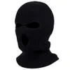 Polyester Knitted Yuanbao Three Hole Pullover Hats for Men and Women Role Play Props 1G27