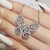 Stud 4pcs Pack Luxury Butterfly silver color bride Dubai Wedding For Women Lady Anniversary Gift Jewelry Bulk Sell J7614 231109