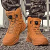 Boots Men Tactical Military Mens Casual Shoes Leather SWAT Army Boot Motorcycle Ankle Combat SlipTrekking Hunting 231108