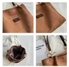 Evening Bags Matte Leather women Shoulder Bag Large Capacity Winter Travel female Handbags chain Crossbody bags Brand design big bolsas 231108
