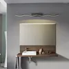 Wall Lamps Led Mirror Lights Bathroom Waterproof Gold Black Flat Lamp Modern Indoor Lighting Make Up