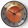 Wall Clocks Modern Minimalist Mounted Clock Creative Office Living Room Decoration Household Item Sticker