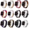 for Apple Watch Ultra Series 8 7 6 5 4 SE Premium Resin Slim Protective Case Band Strap Cover 41mm 44mm 45mm 49mm