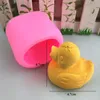 3D Duck Soap Silicone Mögel ankor Fondant Mögel för baby shower Cake Topper Decoration Harts Molds Chocolate Polymer Clay Soap Crafting Projects 1222257