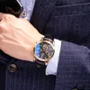 Inne zegarki Pindu Design męskie zegarki Diamond Marka luksusowy astronomiczny kwarc zegarek dla astronomicznych słonecznych montre homme 230927
