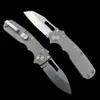 Andrew Demko Shark Cub Deep Carry Roulement en céramique Poignée en titane Mark S35VN Poche pliante tactique Camping Chasse EDC Couteau à outils