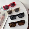 Sunglasses Candy Color Small Square For Women Vintage Elegant Gradient Green Orange Sun Glasses Female Brand Black Shades