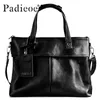 BRESCASES MÄN BAG PADIEOE DESIGN HERS PRECORCE CASHACE ERGEN LEATHER 14 "LAPTOP PORTFOLIO BAG Luxury Shoulder Bag For Male Crossbody Bag 231108