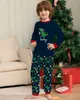 Bijpassende familie-outfits Kerstpyjama Set Herten Moeder Kinderen Volwassen Baby Kerstkleding 231109