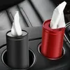 Tissue Dozen Servetten Creatieve Auto Doos Metalen Papieren Handdoek Buis Auto Houder Case Thuis voor Meisjes Interieur Accessoires 231108