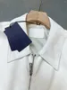 Vestes pour hommes 23 ans Blanc Napa Veste en cuir de mouton Veste à glissière Tissu en peau de mouton imitation doux et lisse