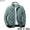 Herren Daunen Parkas Herbst Winter Jacke Männer Baumwolle Gepolsterte Koreanische Streetwear Casual Mode Kleidung Männlich Warme Mäntel 5XL 231109