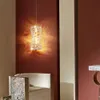 Szybki statek Modern K9 Crystal LED żyrandole do sypialni nocny salon kuchnia jadalnia luksusowa lampa dekoracyjna oświetlenia wewnętrznego