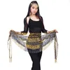 Stage Wear Style Belly Dance Hip sjaal voor vrouwen dansende riemen kostuums pailletten buikdans heup/tribal/gips/riem