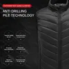 Gilets pour hommes X-Tiger 9/2 Places Veste chauffante Hommes Femmes USB Électrique Thermique Chaud Chasse Manteau Hiver Camping En Plein Air Randonnée Gilet Chauffant 231108