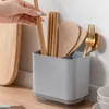 Dish Racks Storage Rack Multifunction Utensil Holder Knife Chopsticks Countertop Cutlery Drying Rack Flatware Drain Tidy Rack Kitchen Tools 231109