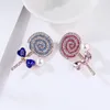 Broschen Süße Perle Lollipop Für Frauen Männer Anzug Strass Schmuck Nette Cartoon Brosche Pins Mädchen Tasche Abzeichen Kleidung Zubehör