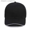 Chapeaux à bord avare Rayures à bord Ajustable Shade Outdoor Baseball C Couleur unie Protection solaire Été Hommes Papa Chapeau Peaked C golf cL231109