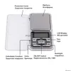 Balances Mini balance de poche électronique de style anglais en gros avec boîte de vente au détail 100G / 0.01G 200G / 0.01G 300G / 0.01G Balances numériques de précision Dhy30
