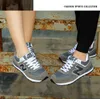 Hombres Mujeres 574 Zapatos deportivos casuales Zapatos para correr Malla transpirable Corte bajo con cordones Zapatillas de deporte de ocio Zapatos unisex al aire libre Zapatillas de deporte Si 8717