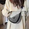 2024 NY DESIGNER Women's Crossbody axel Hot Brilliant Large Underarm Korean Style Personality Strap Bag