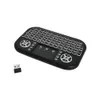 Keyboards Keyboards Mini Bluetooth-compatible Keyboard 2.4G Dual Mode Handheld Fingerboard Backlight Mouse Remote Control For Windows Android TV R231109