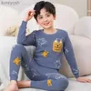 パジャマの男の子の女の子パジャマ冬の秋のハロウィーン子供用服の睡眠服パジャマセット子供2 6 7 8 10 12年