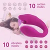 Sex Toy Masseur 10 Modes Portable Vagin Sucer Vibrateur G Spot Clitoris Sucker Mamelon Clitoris Stimulateur Télécommande Orale pour Les Femmes