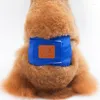 Vêtements pour chiens pantalons physiologiques lavables réutilisables sous-vêtements sanitaires menstruels sécurité ventre bande en coton couche pour Teddy