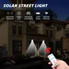 COB Solar Floodlights Lights Remote Control PIR Motion Sensor LED Solar street lamp outdoor Waterproof Spotlight Garden Wall light