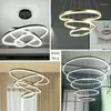 Żyrandole vintage Pierścień LED klasyczny żyrandol z zdalnym sterowaniem dla żywych jadalni schodki kuchenne lampa lampa lampa dekoracje domowe