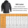 Herrenjacken M65 Militärjacke Männer Taktische wasserdichte Windjacke mit mehreren Taschen Armee Kampfuniform Vintage Jagd Winddicht mit Kapuze